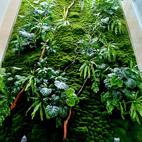 Vertical Garden Moss Wall / Lumut